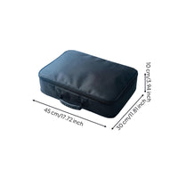 Rectangular Zippered Bag Two-Way Zipper Carrying Case Breathable