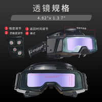 Auto-Darkening Welding Helmet with Headband, Face Protection for TIG Welding