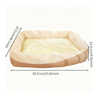 Orthopedic dog bed, washable cover