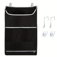 Door Hanging Laundry Bag with Hooks Easy Removal for Dorms, Bathrooms, Students