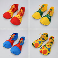 Oversized Clown Shoes Padded Jumbo Clown Shoes One-Size Accessory Playful for Clowns, Performers, Cosplayers, Stage Performances, Costume Parties