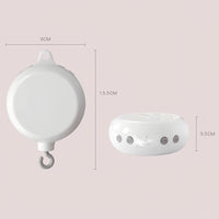 Baby Crib Mobile with 35-Tune Music Box, Rotating, DIY, with Bracket Pole Accessories
