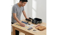 Electronics Assembly Kit Transparent Acrylic Radio Speaker Kit Rectangular for Electronics Hobbyists