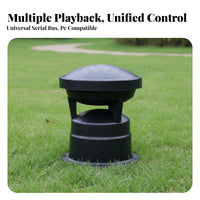 Rock-Shaped Speaker Waterproof Lawn audio system Weatherproof for public green space, Backyard