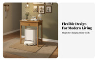 Narrow Entryway Table Minimalist Design Rounded Corners Household Furniture for Living Room