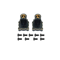 Brass RC Car Part with Screws Electroplated RC Hardware Fastener Set Heavy-Duty Long-Lasting for Hobbyists, Collectors
