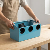 Fully Enclosed Dust Box Side Handholds Workshop Tool Clear Panel