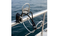 Boat Mount Life Preserver Rack Polished Finish Stainless Steel Life Buoy Holder