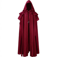 Hooded Cape Fancy Dress Lace Trim, Dress Costume Ruffled Shoulder Cosplay, Halloween Fancy Dress Streetwear, Cape Witch Adjus