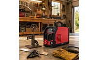 Compact MMA Metal Joining Machine Carry Handle Portable Inverter Welder Ventilated Handheld Metal Joining Machine