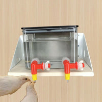 Automatic Drinker for Chickens with Steel Ball Valve, Simple-join Water Dispenser, Quail Drinker for Chickens and Ducks, Farm Fowl Supplies