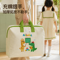 Kindergarten Quilt Storage Bag with Wide Padded Handles