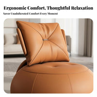 Italian-Inspired and design Wooden Frame accent Chair Minimalist Design Armchair Soft Upholstery Indoor Seating Ergonomic Comfort for Readers, Homeowners, Adults, Living Room, Bedroom, Balcony, perusing alcove