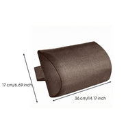 Reclining Chair Headrest Pillow Textile Cover Recliner Head Pillow Curved Shape