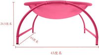 Breathable Iron Cat Bed with Removable Cover, Four Colors