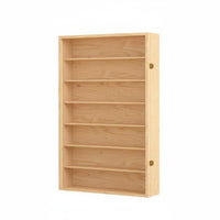 Narrow Behind-the-Door Collectible Case Multi-Functional for Collectors, Parents