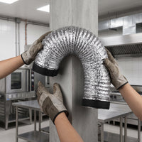 Kitchen Range Hood Exhaust Duct Flexible PVC Ventilation Pipe for Bathroom and Home
