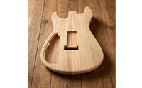 Ready to Finish Hardwood Guitar Body Blank Unfinished Electric Guitar Body for Luthiers