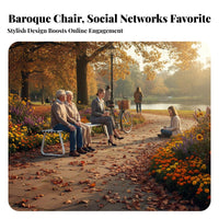 Slatted Backrest Bench Outdoor Furniture Sturdy Backless Bench Weather-resistant Seating Reinforced Galvanized Steel Construction Suitable for Homeowners Public Garden Visitors Patio Courtyard