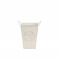 Iron Pail Side Handles Metal Pail Uncovered Top