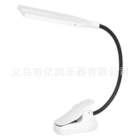 白色双头乐谱灯可充电台灯专业乐谱灯可调节式小型台灯谱架灯批发