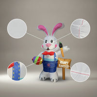 Inflatable Figure Festive Lawn Inflatable Bright Outdoor Christmas Decoration for Easter