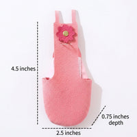 Bird Diaper Parrot Nappy Suit, Reusable Bird Nappy Parrot Diaper with Ribbon Tie, for Finch Parakeet Cockatiel Bird Incontinence, Outdoor Use