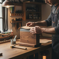 Bag Flap Molding Block Professional Grade Leather Bending Form With Scale Markings Curved Leather Press Block for Leathercrafters, Workshop