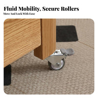 Foldable Design transformable Rolling Cart Nordic design Center Table Space-Saving Household Furniture Movable with casters for Small Apartment Residents, Homeowners, Entertainers, Living Room, Reception Area, Bedroom, Home Office