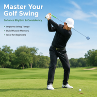 Swing Training Rope, Club Swing Correction Practice Aid for Tempo & Rhythm, Indoor & Outdoor Practice Warm-Up