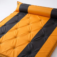 Inflatable Mattress and Air Bed for Outdoors, Self-Inflating Camping Mat with Integrated Pillow, Roll Mat Camping and Picnic Mat, Beach Mat