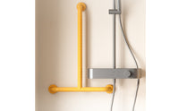 Triangular Washroom Grab Bar Accessible Anti-Slip Shower Handle Wall Mounted Assist Handle for Elderly, Seniors