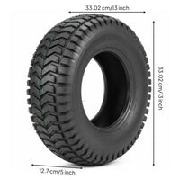 Go Kart Tire Slide Cart's Wheel Tubeless Vehicle Part for Rough Terrain