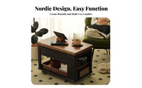 Wheeled C-Table Foldable Design Serving Cart Nordic design aestheticSaving for Students, Adults