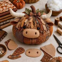 跨境时尚可爱新颖热卖Patchwork Pumpkin Friends拼布南瓜diy套装