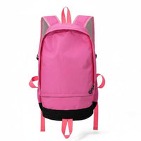 Wear-Resistant Basketball Backpack Large Capacity Sports Backpack with Ball Compartment Multi-Functional Athletic Rucksack Lightweight for Athletes, Training