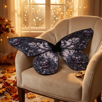 Butterfly Wing Accessories with Elastic Straps Satin Wearable Wing Pair for Kids, Cosplay, Stage Performance