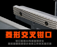 Heavy Duty Channel Steel Bench Vise Industrial Grade 6 Inch 8 Inch Clamp Auto Repair Home Use Workbench Vise