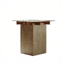 Pebble-Shaped Coffee Table Wabi-Sabi aesthetic Sculptural Coffee Table Organic Shape Minimalist Design for Homeowners, Showroom