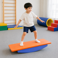 Maple Balance Board, 122x50cm, Wobble Board for Ages 3-6, Balance & Coordination, Stability Training for Indoor Use