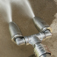 304 Stainless Steel Spray Nozzle Long-Lasting Metal Build for Garden Watering