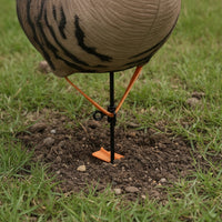 Foldable Goose Decoy with Stake Lifelike Goose Decoy Outdoor Sturdy for Hunters