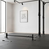 Steel Rack Crossbar Bolt-on Hardware Rigid for DIY Builders, Squat Racks, Home Gyms