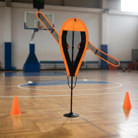 Adjustable Arm Defender Dummy Movable Arms Basketball Defender Dummy Repeated Use Basketball Training Obstacle