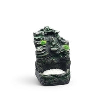 Sand Cascade Rock Decoration Realistic Rock Waterfall Ornament Easy to Clean