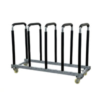 Car Door Panel Rack Adjustable Automotive Panel Stand Wheeled Storage Rack with Wheels for Mechanics