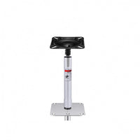360-Degree Rotatable Boat Seat Base with Swivel Painted Finish Swivel Seat Base Quick-Release Helm Chair Mount for Boats, Yachts