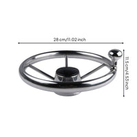 Knob Sturdy Marine Steering Wheel Ergonomic for Cockpit