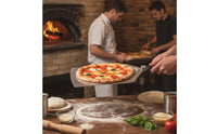 Pizza Peel with Folding Handle Grande Metal Pizza Peel Non-Slip Utensil Cocina for Outdoor Oven
