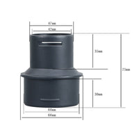 42 to 60mm Adapter Easy Connection Heater Air Duct Reducer Connector
